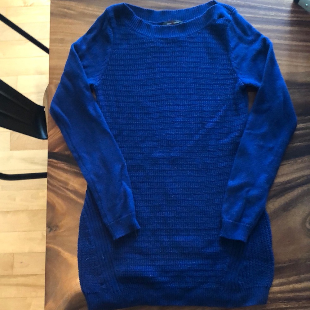 Blue sweater XS